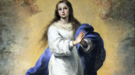 Cuadro de la Inmaculada Concepción obra de Bartolomé Esteban Murillo.