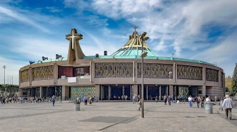 Basílica de Guadalupe en la Ciudad de México.