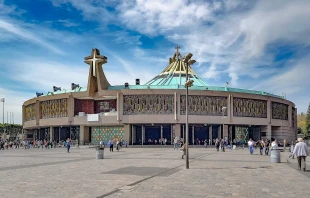 Basílica de Guadalupe en la Ciudad de México. Crédito: Drkgk, CC0, via Wikimedia Commons