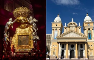 La Sagrada Reliquia de la Virgen de Chiquinquirá y su Basílica en Maracaibo, estado Zulia (Venezuela). Crédito: Basílica de Nuestra Señora del Rosario de Chiquinquirá.