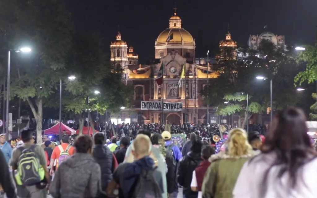 Peregrinos rumbo a la Basílica de Guadalupe.?w=200&h=150