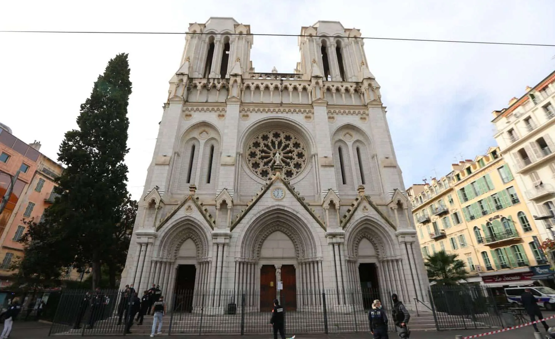 Basílica de Notre Dame en Niza, Francia / Foto: Twitter @cestrosi