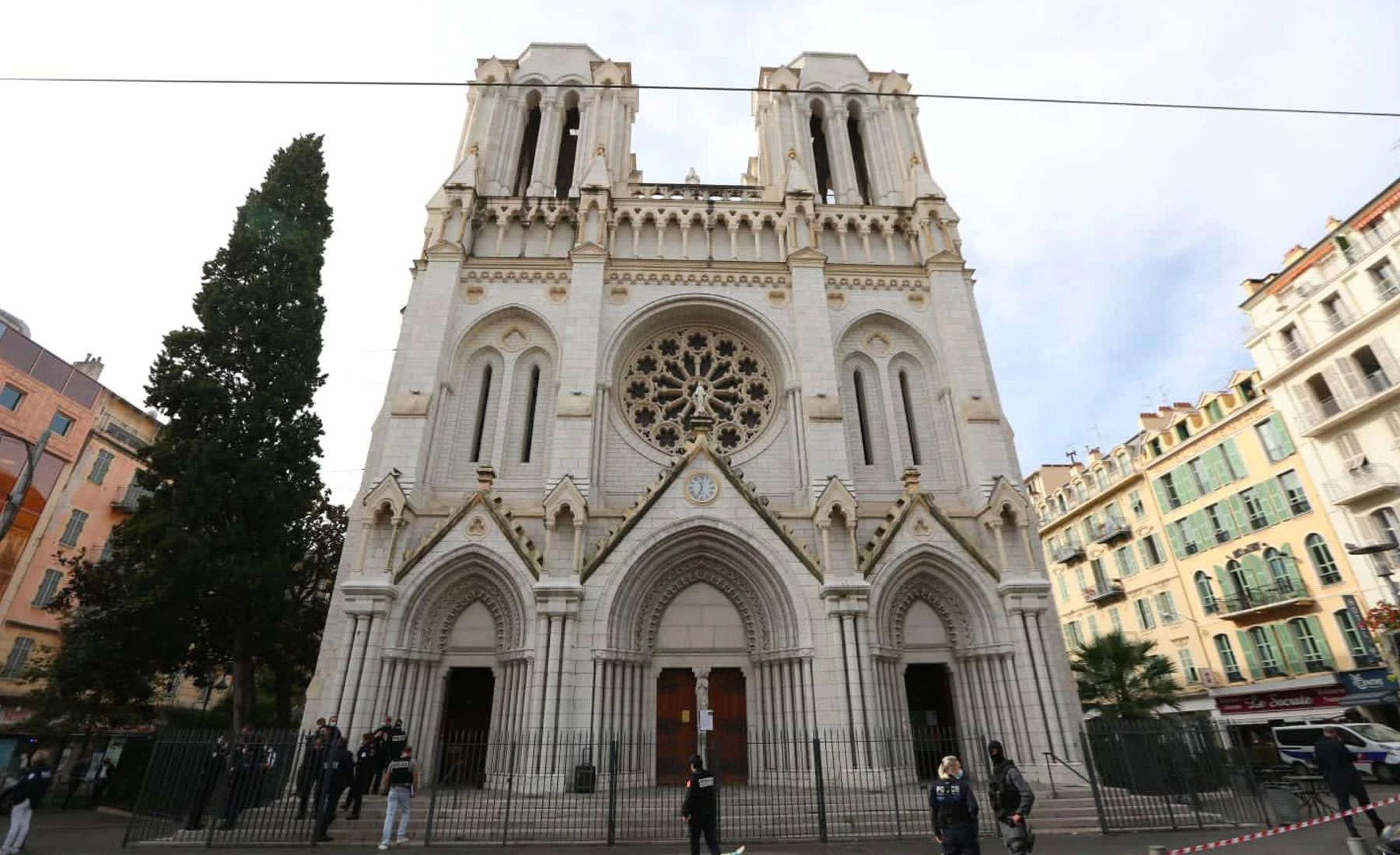 Basílica de Notre Dame en Niza, Francia / Foto: Twitter @cestrosi?w=200&h=150