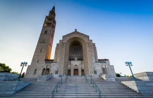 La Basílica del Santuario Nacional de la Inmaculada Concepción, en Washington DC. Crédito: Shutterstock