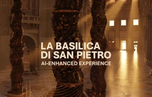 Imagen del proyecto "La Basílica de San Pedro. AI-Enhanced Experience" Crédito: Press Kit del proyecto