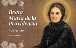 null Beata María de la Providencia, 7 de febrero / ACI Prensa