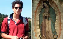 Carlo Acutis y la Virgen de Guadalupe.
