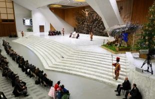 El nacimiento de Guatemala en el Aula Pablo VI. Cru00e9dito: Daniel Ibu00e1u00f1ez 