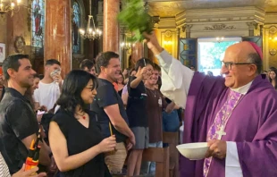 Edición anterior de la Bendición de los lápices Crédito: Iglesia de Santiago