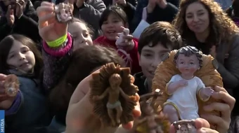 Niños en Plaza San Pedro