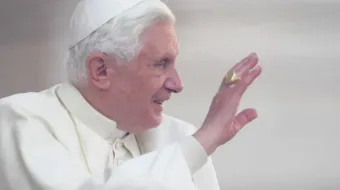 Imagen referencial de Benedicto XVI.