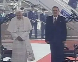 El Santo Padre fue recibido por el presidente cubano Raúl Castro.?w=200&h=150