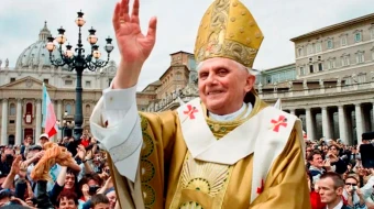 El Papa Benedicto XVI.