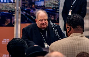 Mons. Bernard Hebda, Arzobispo de Saint Paul y Minneapolis (Estados Unidos). Crédito: amrilke - Shutterstock