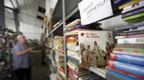 La Biblioteca Solidaria Misionera de Valencia lleva 20 años en funcionamiento. Crédito: A. Sáiz / AVAN