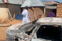 Una comunidad afectada por los ataques fulanis durante la Navidad de 2023, en Bokkos.