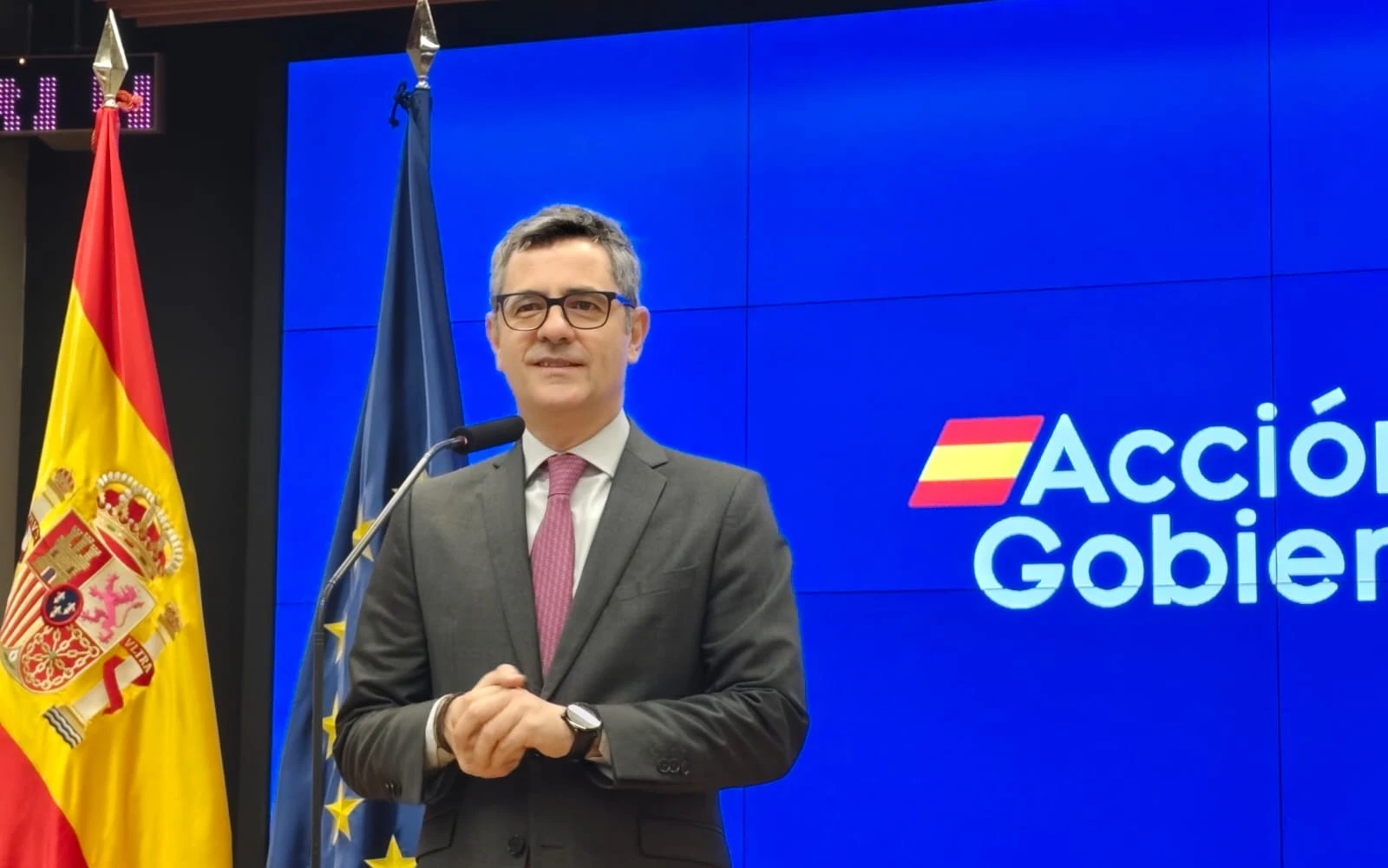 Félix Bolaños, ministro de Presidencia, Justicia y Relaciones con las Cortes del Gobierno de España.?w=200&h=150