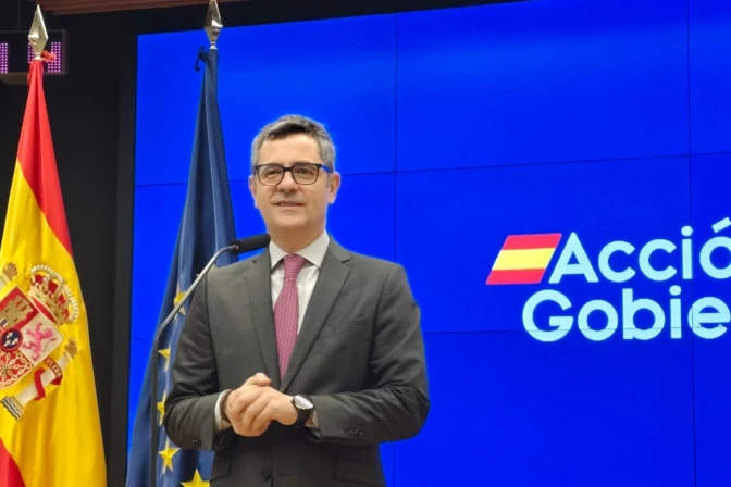 Félix Bolaños, ministro de Presidencia, Justicia y Relaciones con las Cortes del Gobierno de España.