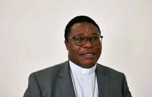 Mons. Bruno Ateba, Obispo de Maroua-Mokolo (Camerún) Crédito: Cortesía de ACN