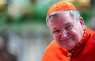 Cardenal Burke en la Basílica de San Pedro, 29 de junio de 2019. Crédito: Daniel Ibáñez - EWTN News
