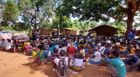 Labor de la Iglesia Católica en Cabo Delgado