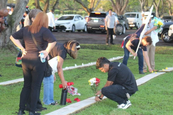 El homenaje a los caídos en la invasión de EE.UU. a Panamá en 1989.