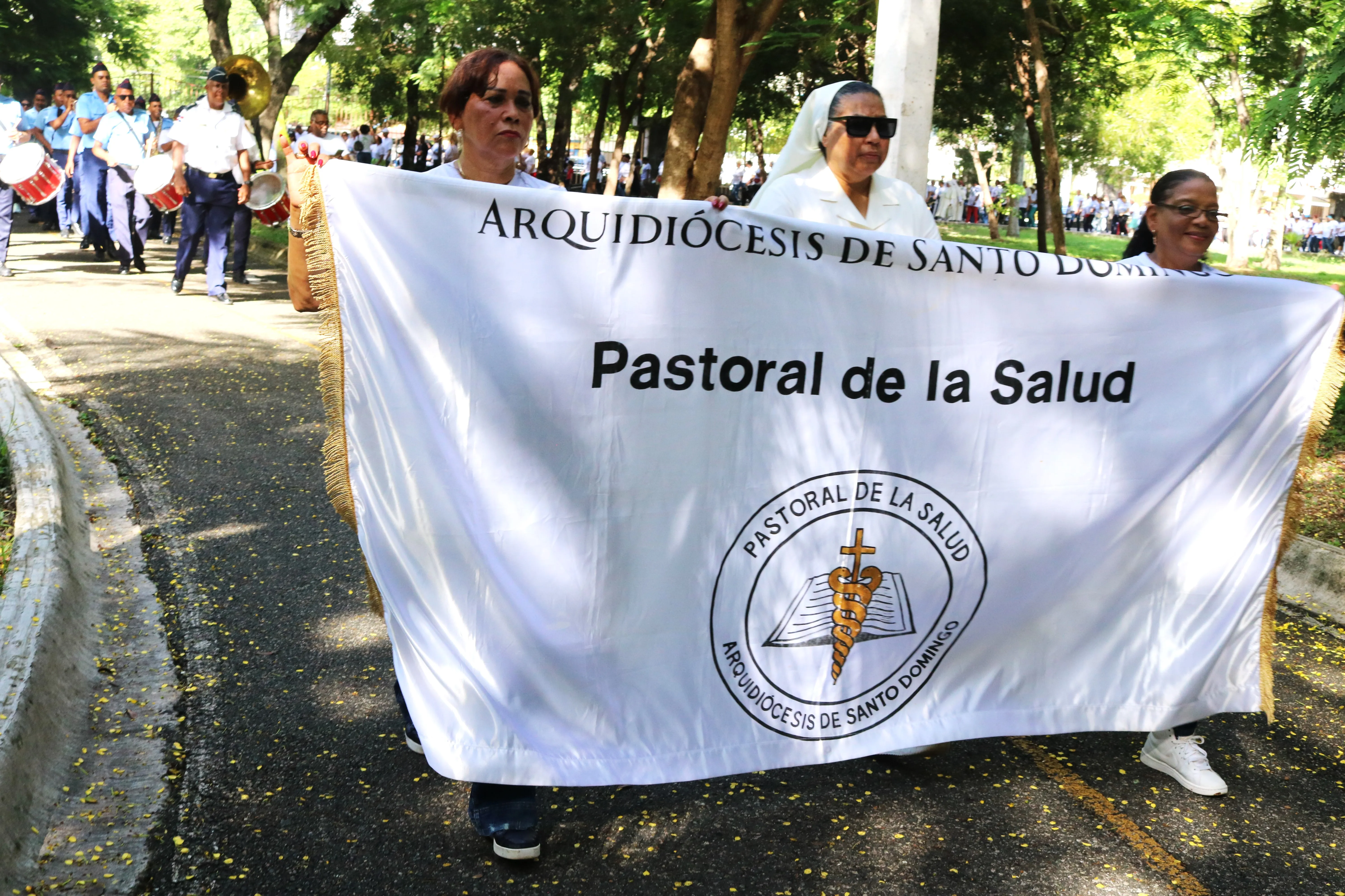 Sor Trinidad Ayala, coordinadora general de la Pastoral de la Salud, encabeza la caminata 1k por la salud mental en República Dominicana.?w=200&h=150