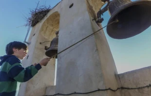 Quien ayude a restaurar esta iglesia católica del siglo XVI podrá ser campanero por un día. Crédito: Hispania Nostra