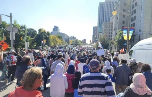 Marcha de padres de familia contra la ideología de género en Ottawa, Canadá. Crédito: Campaign Life Coalition