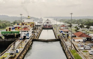 El Canal de Panamá. Crédito: Pxhere.
