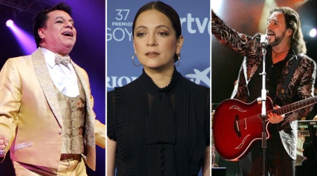 Juan Gabriel, Natalia Lafourcade, Marco Antonio Solís