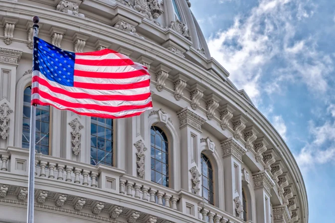Capitolio de Estados Unidos en Washington DC.
