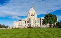 El capitolio estatal de Minnesota en St. Paul.