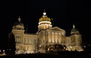 Edificio del Capitolio del estado de Iowa en Des Moines, Iowa, Estados Unidos. Crédito: Shutterstock