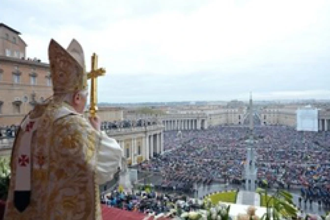 Mensaje Urbi et Orbi del Santo Padre en el día de Pascua
