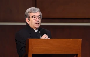 El Arzobispo de Valladolid, Mons. Luis Argüelllo. Crédito: Comisión Isabel la Católica.