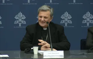 El Cardenal Mario Grech, secretario general del Sínodo de la Sinodalidad. Crédito: Vatican Media.