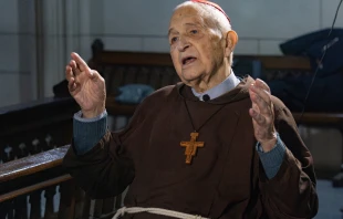 Cardenal Luis Pascual Dri Crédito: Eduardo Berdejo/EWTN