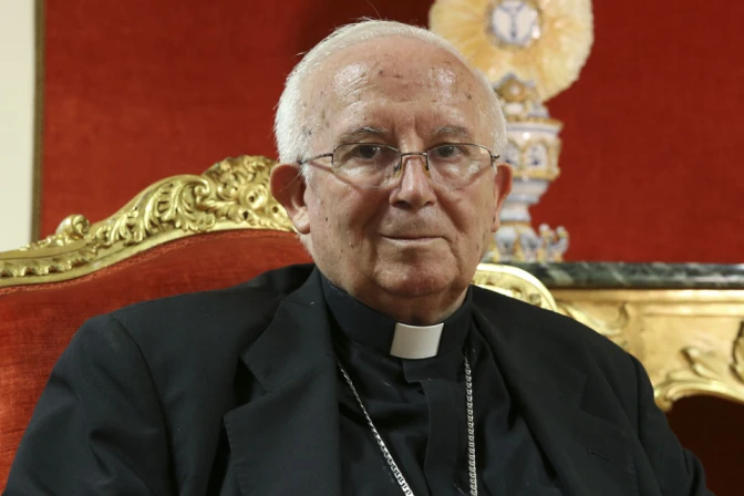 Cardenal Antonio Cañizares.