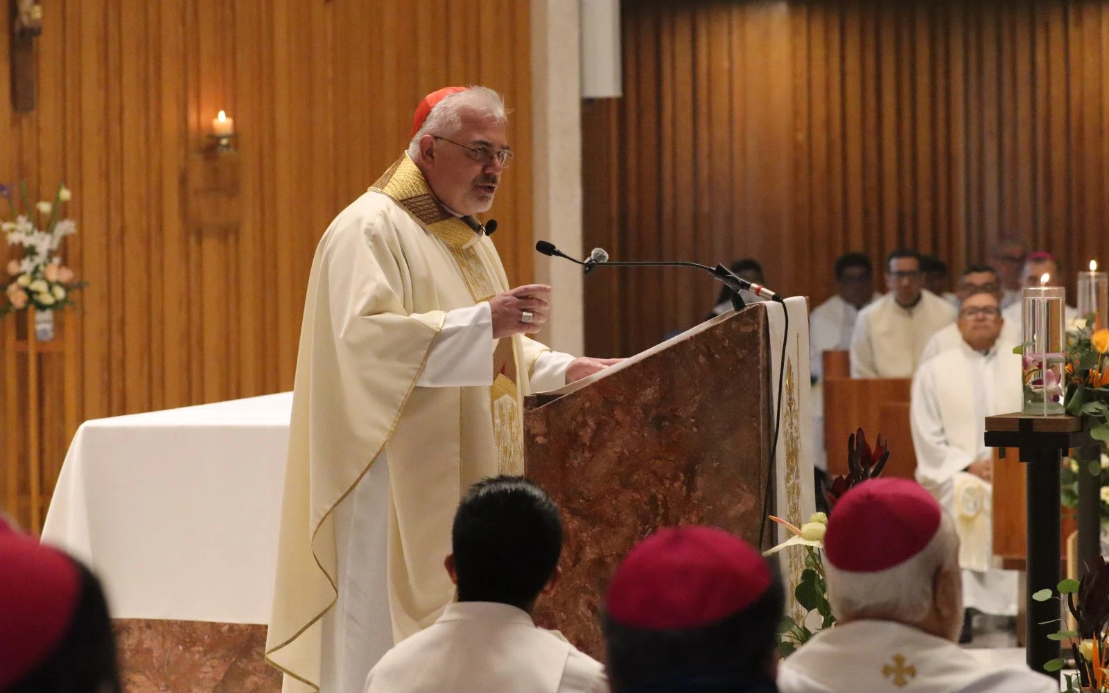 El Cardenal Fabio Baggio celebró la mañana del 11 de noviembre la Santa Misa para los obispos que participan en la 119ª Asamblea Plenaria de la Conferencia del Episcopado Mexicano.?w=200&h=150