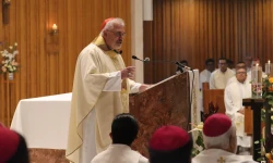 El Cardenal Fabio Baggio celebró la mañana del 11 de noviembre la Santa Misa para los obispos que participan en la 119ª Asamblea Plenaria de la Conferencia del Episcopado Mexicano.