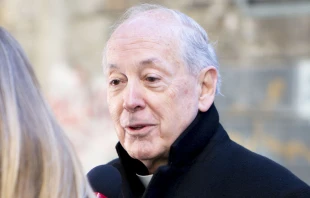 Cardenal Juan Luis Cipriani, Arzobispo Emérito de Lima (Perú) Crédito: Daniel Ibáñez / EWTN News