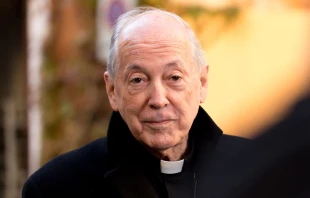 Cardenal Juan Luis Cipriani, Arzobispo Emérito de Lima (Perú). Crédito: Daniel Ibáñez / ACI Prensa