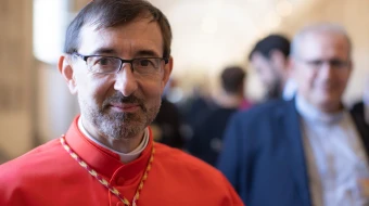 Cobo Cano tras ser creado cardenal por el Papa Francisco