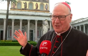 Cardenal Timothy Dolan, Arzobispo de Nueva York, conversa con EWTN sobre el Papa Francisco. Crédito: EWTN News.
