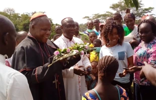 Cardenal Dieudonné Nzapalainga, Arzobispo de Bangui en la República Centroafricana Crédito: Ayuda a la Iglesia Necesitada