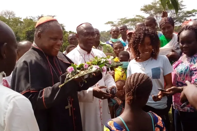 Cardenal Dieudonné Nzapalainga, Arzobispo de Bangui en la República Centroafricana