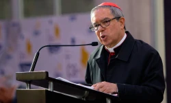 Cardenal Luis José Rueda durante el Congreso Nacional Misionero realizado en Bogotá en julio de 2024.