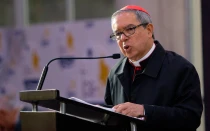 Cardenal Luis José Rueda durante el Congreso Nacional Misionero realizado en Bogotá en julio de 2024.