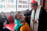 El Arzobispo de Bogotá, Cardenal Luis José Rueda, durante la bendición e inauguración del Centro Integral de Pastoral Social San Juan de Dios.